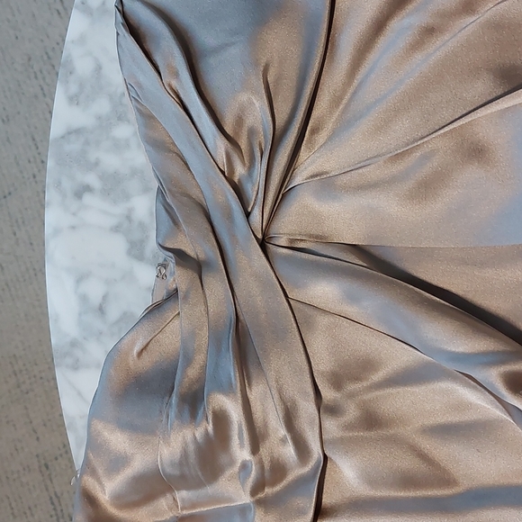 2/$55 - Rubber Ducky Production Inc. Tube dress in champagne color - Picture 3 of 6